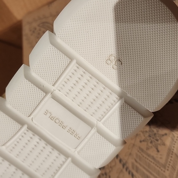 NWB Free People Catch me if you can Crochet Sneakers - Picture 13 of 14